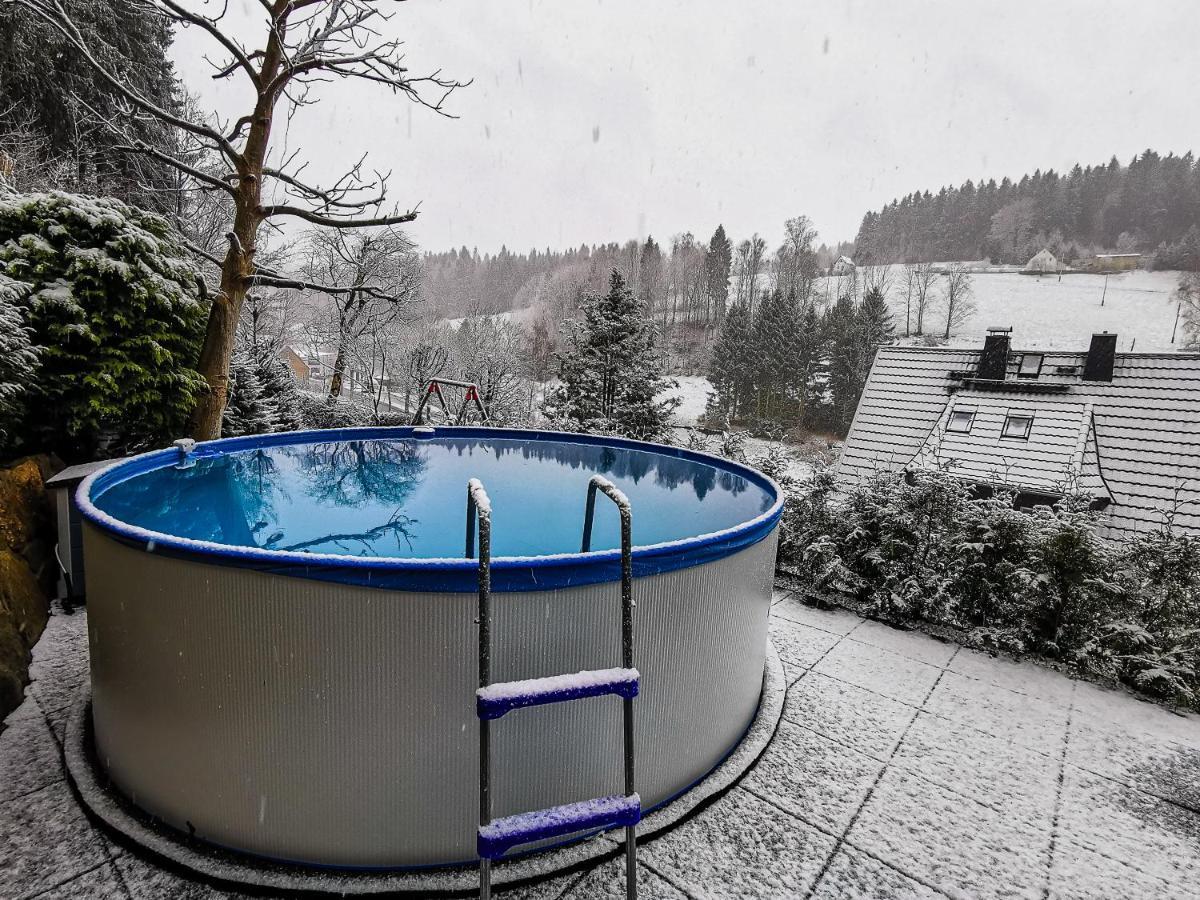 Ferienwohnung Tiede Marienberg Bagian luar foto